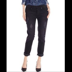 Level 99 black distressed Sienna Tomboy jeans